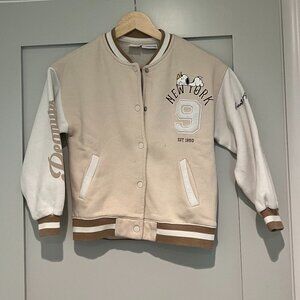 ZARA  GIRLS スヌーピー ミリタリー ジャケット 13/14 164 ZARA ザラ ジャケット ミリタリー ミリタリージャケット 上着